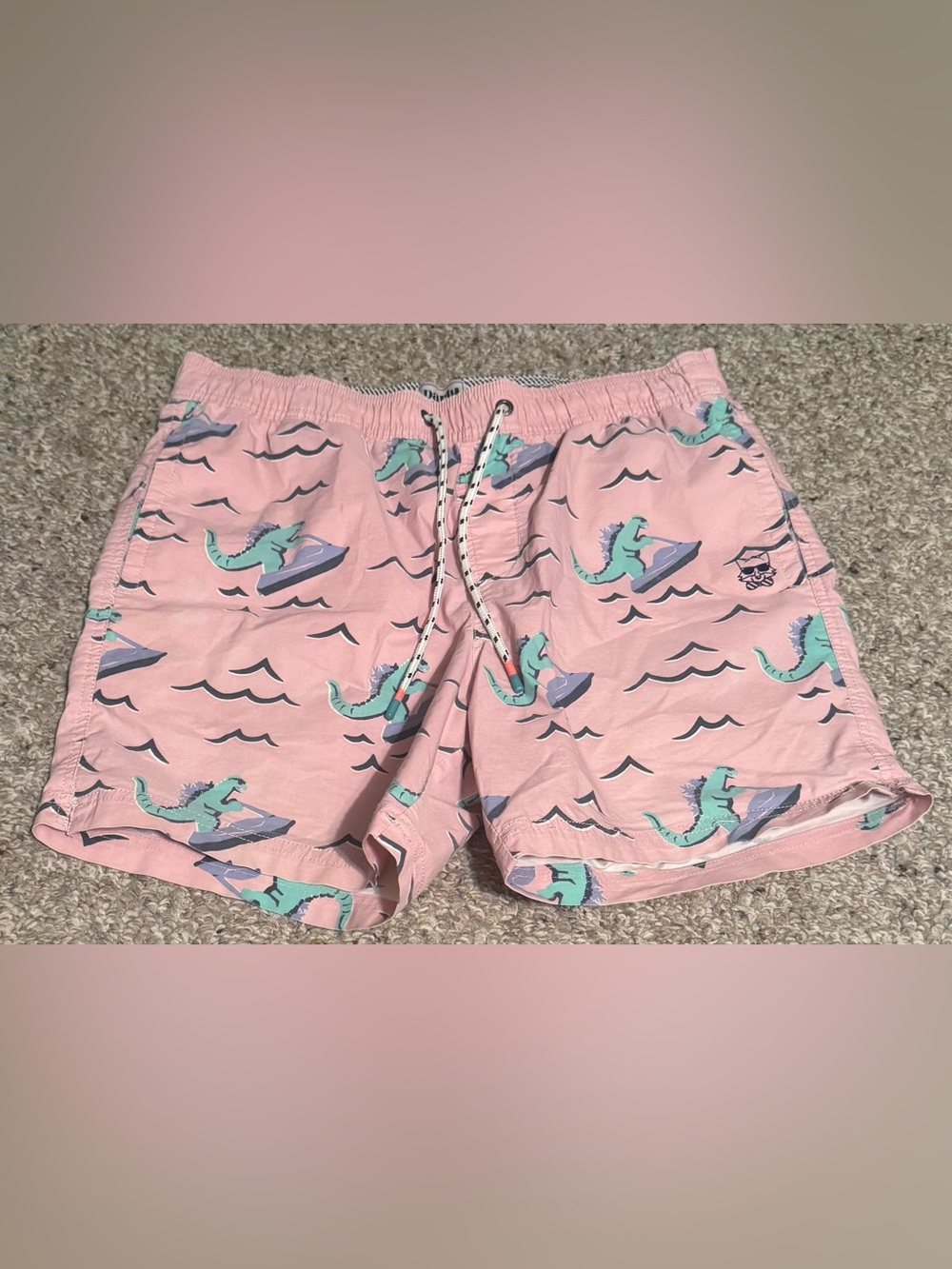 Party Pants Men's Dino Ripper board shorts